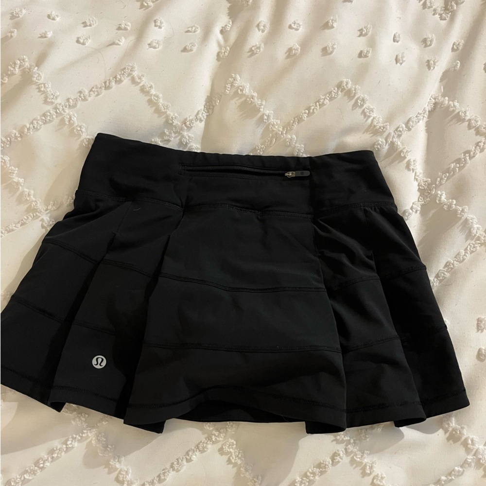 Lululemon Pace Rival Black Skirt